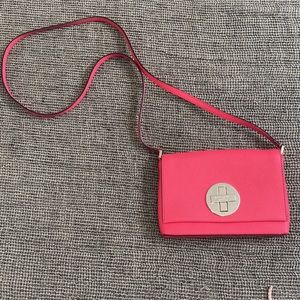 Kate Spade Astor Court Flap Crossbody Purse - Hot Pink